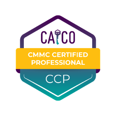 CMMC Certified Professional (CCP) badge